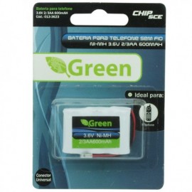Bateria Green 3.6 V 600 MAH