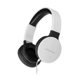 Headphone Multilaser PH269 Dobrável P2 Branco 