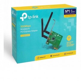 Placa De Rede Tp-link Wireless 300mbps Pci Express