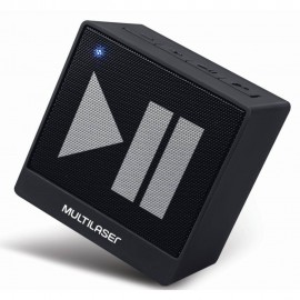 Caixa de Som Mini  Bluetooth Preto Multilaser - SP277