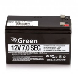Bateria Selada Green 12V 7,0 SEG 013-3505