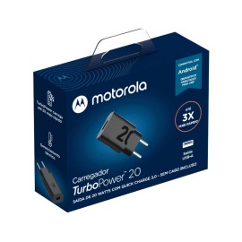 Carregador De Parede Motorola Turbo Power 20W - Sem Cabo Bivolt