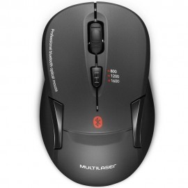 Mouse Multilaser 1600DPI Bluetooth - MO254