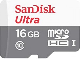 Cartão Memória 16gb Micro Sd Classe10 Sandisk 