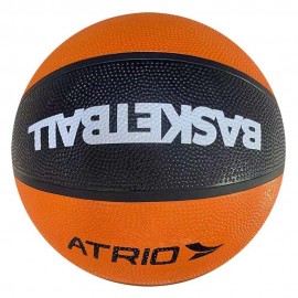 Bola de Basquete Atrio Tamanho 7 (76 cm) em Borracha 490gr Laranja e Preta 8 a 10 psi - ES397