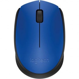 Mouse Logitech sem Fio M170 Azul 