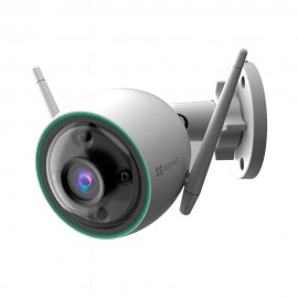 Câmera de Segurança Externa EZVIZ C3C 1080P Full HD WiFi, Detectação de Movimento, Visão Noturna Colorida, Branco - C3N