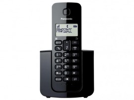 Telefone sem Fio Panasonic ID de chamada - Preto