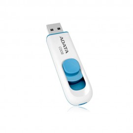 Pen Drive Adata C008, 8GB, USB 2.0, Branco e Azul 
