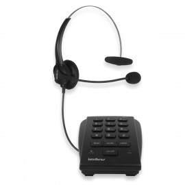 Telefone Headset Telemarketing Intelbras Hsb20