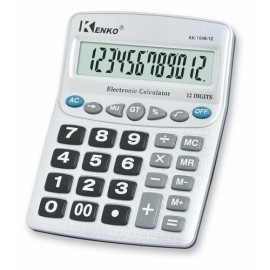 Calculadora 12 Dígitos Eletrônica Kenko 