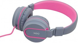 Headphone com Fio Neon Oex Hs106 Rosa