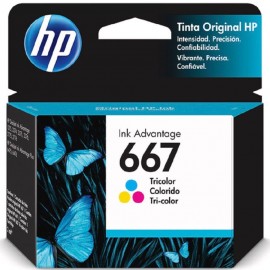 Cartucho de Tinta HP 667 Colorido