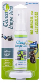 Limpa Telas Clean C/ Flanela Implastec 60ml