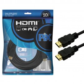 Cabo HDMI 1.4 4K Ultra HD 10m 018-1014 Pix