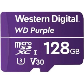 Carto Micro SD 128GB WD Purple Western digital Intelbras