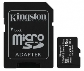 Cartão De Memória Micro Sd 16gb Classe 10 - Kingston