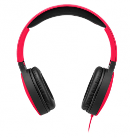 Headphone Dobrável New Fun P2 Multilaser Vermelho - PH270