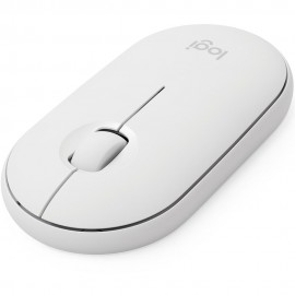Mouse Sem Fio Logitech Pebble M350 - Branco