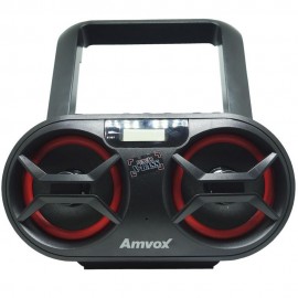 Rádio Portátil Amvox AMC 595 New Bluetooth Rádio FM Entrada USB Auxiliar - 15W
