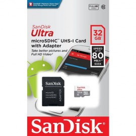 Cartão de Memória San Disk com Adaptador 32GB Classe 10