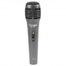 Microfone Com Fio Preto Chip sce - SC1003