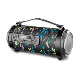 Caixa De Som Bluetooth Pulse Paint Blast Bazooka Sp362 