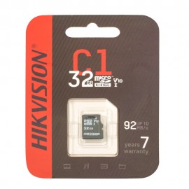 Carto de Memria Hikvision 32GB MicroSD C1  HS-TF-C1 