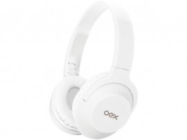 Headphone com Fio OEX - Flow HS207 - Branco