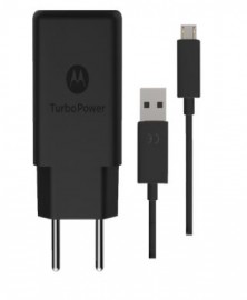 Carregador Turbo Power Motorola  15W com cabo Micro USB - SJSC57-C