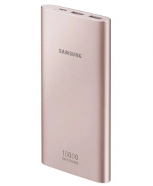Carregador Portátil Samsung 10.000 mah Rose Tipo C EB-P1100CPPGBR