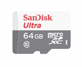 Cartão de Memória SD Sandisk 64GB + adp 