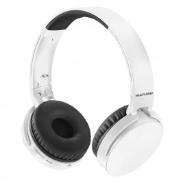 Headphone Multilaser Bluetooth 4.2, Branco - PH265