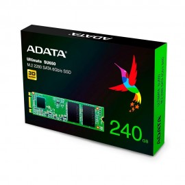 SSD Adata Ultimate SU650 240GB, M.2, Leituras: 550MB/s e Gravaes: 500MB/s - ASU650NS38-240GT-C