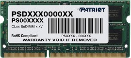 Memoria SO-DIMM DDR3L 04GB/1600 Patriot