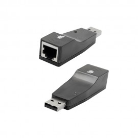 Adaptador USB 2.0 para Rede RJ45 Ethernet 10/100 Mbps