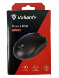 Mouse com Fio USB Optico, 800DPI, Valianty - MO-001