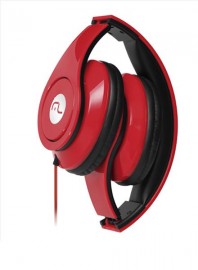 Headphone Multilaser Monster Vermelho P2 - Ph076
