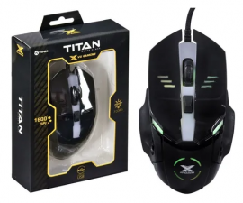 Mouse Gamer Titan Vx 1600 dpi 7 Cores