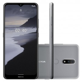 Smartphone Nokia 2.4 3+64gb Cinza - Nk015