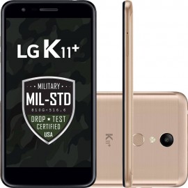 Smartphone LG K11+ 32GB, 13MP, Tela 5.3´, Dourado