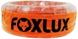 Fio Bicolor FOXLUX – 1.5 mm – 100m - Tarja preta para Identificação – Ideal para áudio