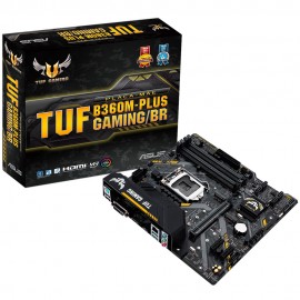 Placa-Mãe Asus TUF B360M-Plus Gaming/BR, Intel LGA 1151, mATX, DDR4