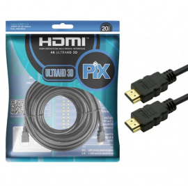 Cabo HDMI 1.4 4K Ultra HD 20m 018-2014 Pix