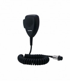 Microfone Para Rádio Aquário RP-04 Basico Com Conector 4 Pinos Preto - Aquário