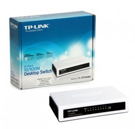 Switch TP-LINK TL-SF1008D 8 Portas 10/100 Mbps