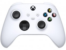 Controle sem Fio para Xbox Series S - Xbox One X  Robot Branco