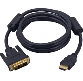 Cabo HDMI X DVI-D Single Link HDMI-201 1,8m FORTREK