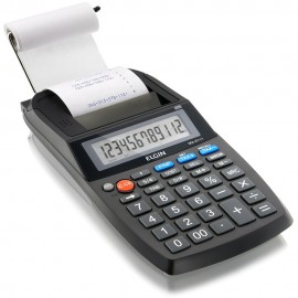Calculadora Elgin Compacta com Bobina 12 dígitos ma-5111 