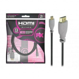 Cabo Micro HDMI para HDMI 2M